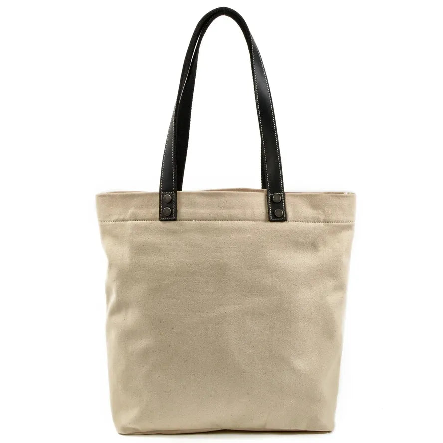 JMT-199690 Waterproof Waxed Canvas Women's Shoulder Handbag with Large Capacity and Retro Style