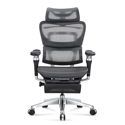 JMT-199754 Ergonomic High Back Mesh Office Chair with Adjustable Footrest and 7D Armrests