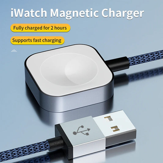 JMT-199818 Magnetic Wireless Charger for Apple Watch - USB Charging Cable for iWatch