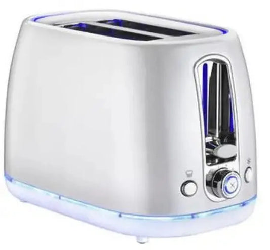 JMT-199818 Stainless Steel 2-Slice Toaster with Large LED Display for Perfectly Toasted Bread