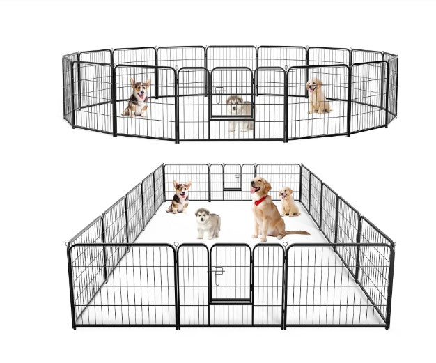 JMT-200010 Durable Indoor Dog Fence with Secure Lock System – Multiple Sizes Available
