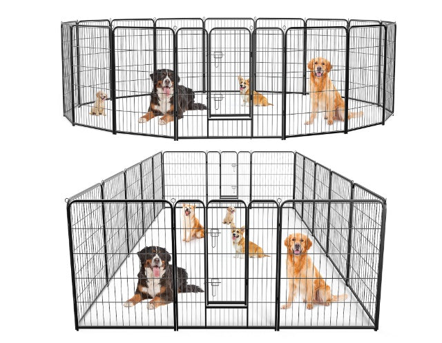JMT-200010 Durable Indoor Dog Fence with Secure Lock System – Multiple Sizes Available