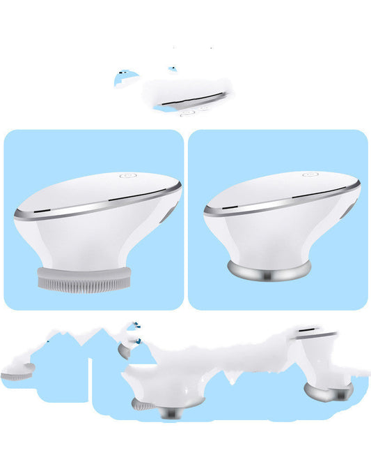 JMT-200138 Silicone Ultrasonic Facial Cleanser and Mask Applicator for Effective Facial Care