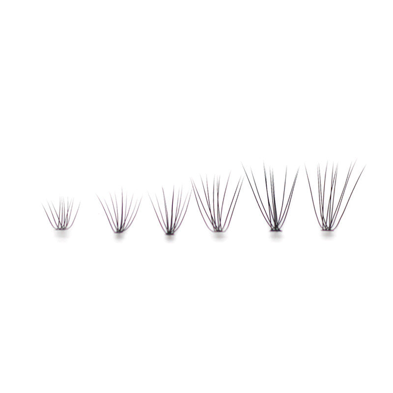 JMT-200266 0.1 Thick Single Cluster Grafted False Eyelashes - 60 Natural Look Tufts in Various Lengths