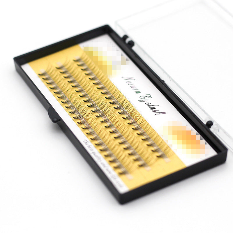 JMT-200266 0.1 Thick Single Cluster Grafted False Eyelashes - 60 Natural Look Tufts in Various Lengths