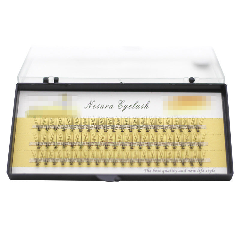 JMT-200266 0.1 Thick Single Cluster Grafted False Eyelashes - 60 Natural Look Tufts in Various Lengths