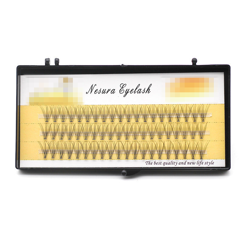 JMT-200266 0.1 Thick Single Cluster Grafted False Eyelashes - 60 Natural Look Tufts in Various Lengths