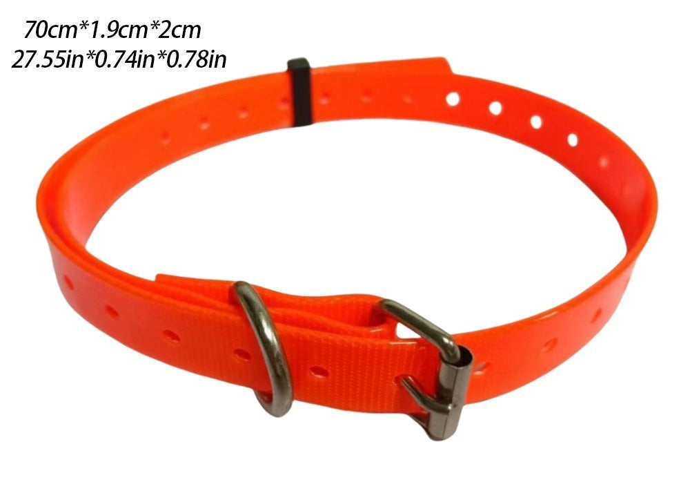 JMT-200970 Waterproof Dog Collar - Adjustable 70cm, Available in Black, Red, Yellow