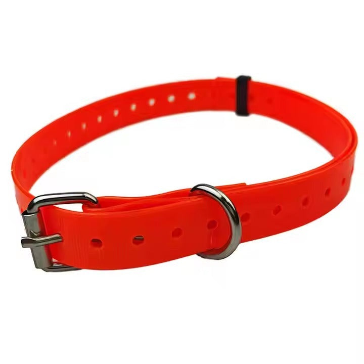 JMT-200970 Waterproof Dog Collar - Adjustable 70cm, Available in Black, Red, Yellow