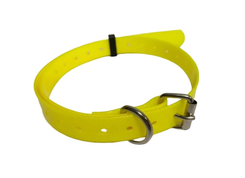 JMT-200970 Waterproof Dog Collar - Adjustable 70cm, Available in Black, Red, Yellow