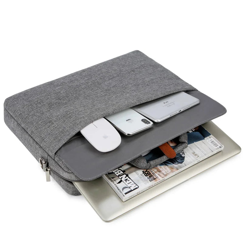 JMT-200970 Waterproof Polyester Laptop Sleeve for 18-20 Inch Laptops, Briefcase for Women, Suitable for MacBook and Dell