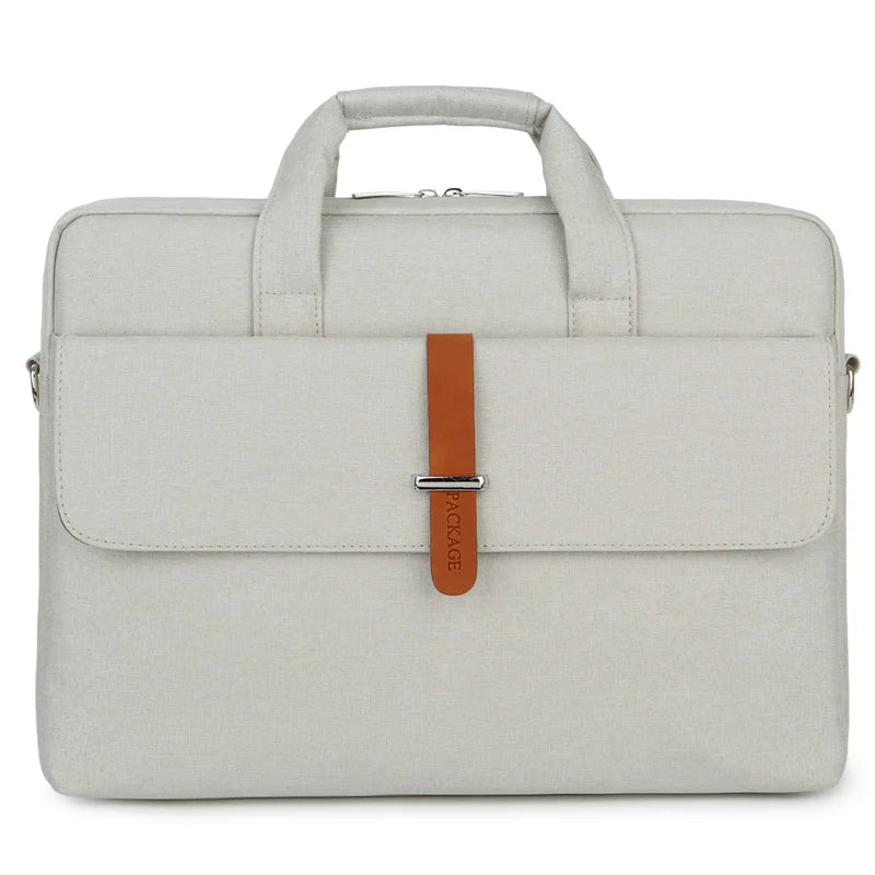 JMT-200970 Waterproof Polyester Laptop Sleeve for 18-20 Inch Laptops, Briefcase for Women, Suitable for MacBook and Dell