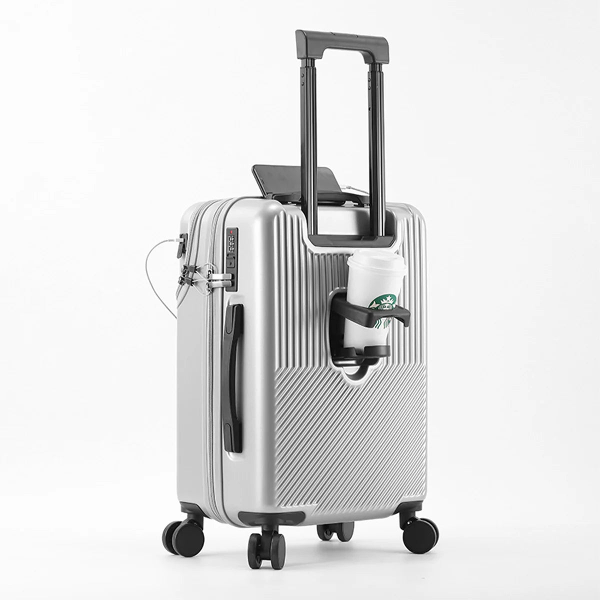 JMT-201034 Stylish Multifunctional Carry-On Business Luggage Suitcase for Travel