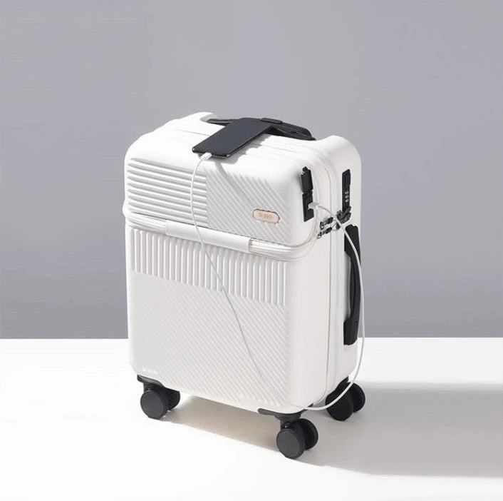 JMT-201034 Stylish Multifunctional Carry-On Business Luggage Suitcase for Travel
