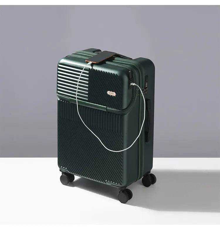 JMT-201034 Stylish Multifunctional Carry-On Business Luggage Suitcase for Travel