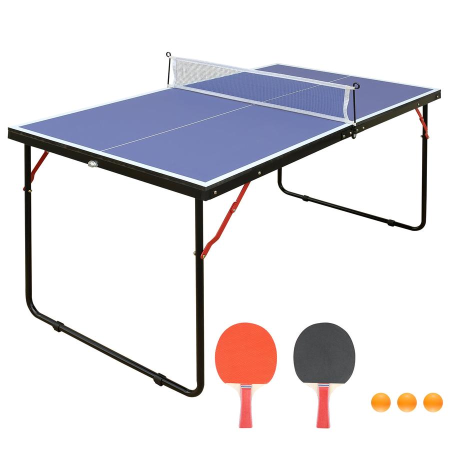 JMT-201226 Folding Portable Table Tennis Table Set for Convenient Play and Storage