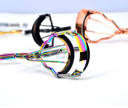 JMT-201418 Portable Eyelash Curler with Silicone Pad - Compact Beauty Tool for Curled 3D Lashes