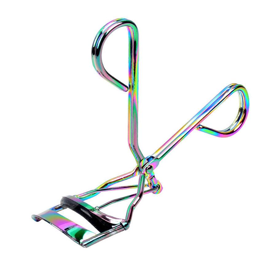 JMT-201418 Portable Eyelash Curler with Silicone Pad - Compact Beauty Tool for Curled 3D Lashes