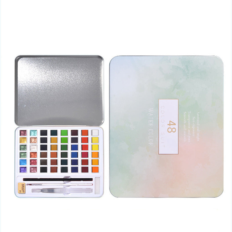 JMT-201610 Metallic Gouache Paint Set for Nail Art - 36 Pearlescent Colors in Box