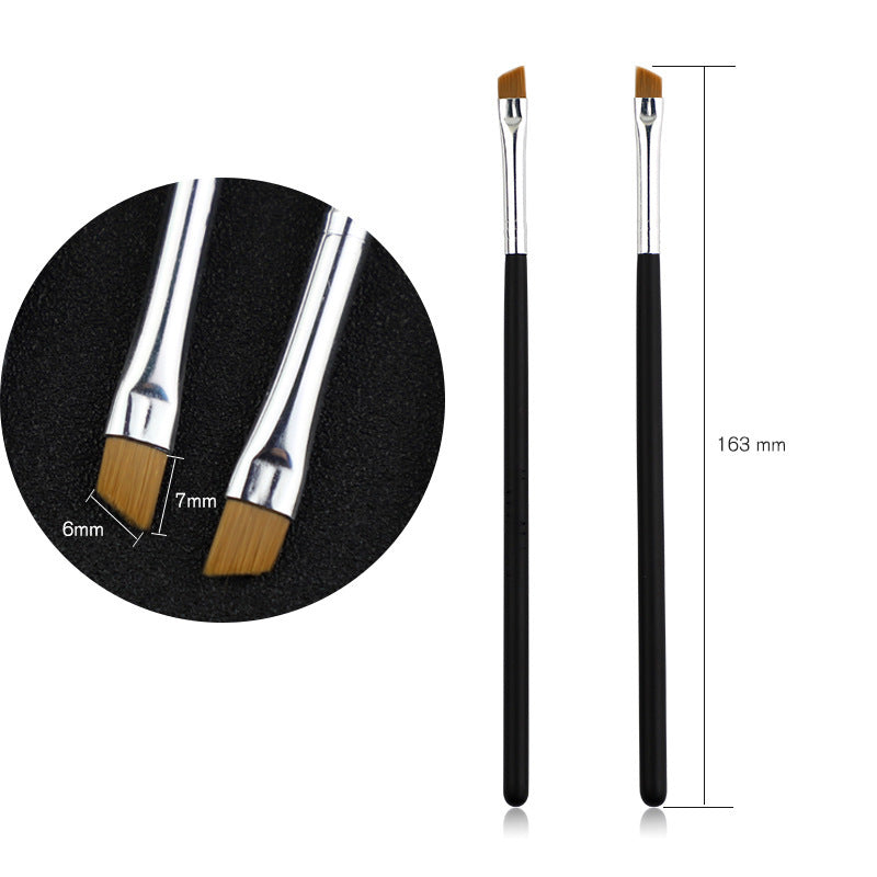 JMT-201738 Portable Eyebrow Trimming Brush Tool with Eyebrow Pencil, 163mm Length