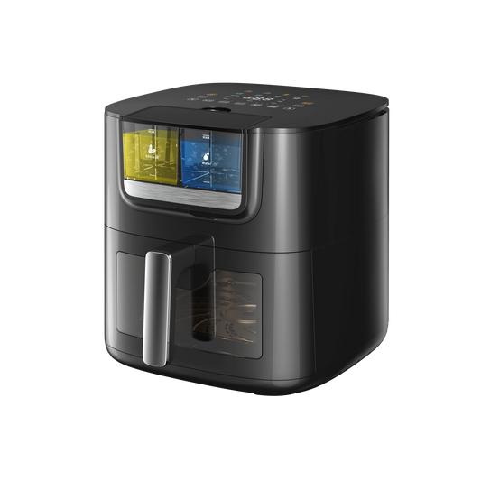 JMT-202058 7L Auto-Spray Air Fryer with Fast Heating Technology, Oil-Free Cooking, Smart Digital Display