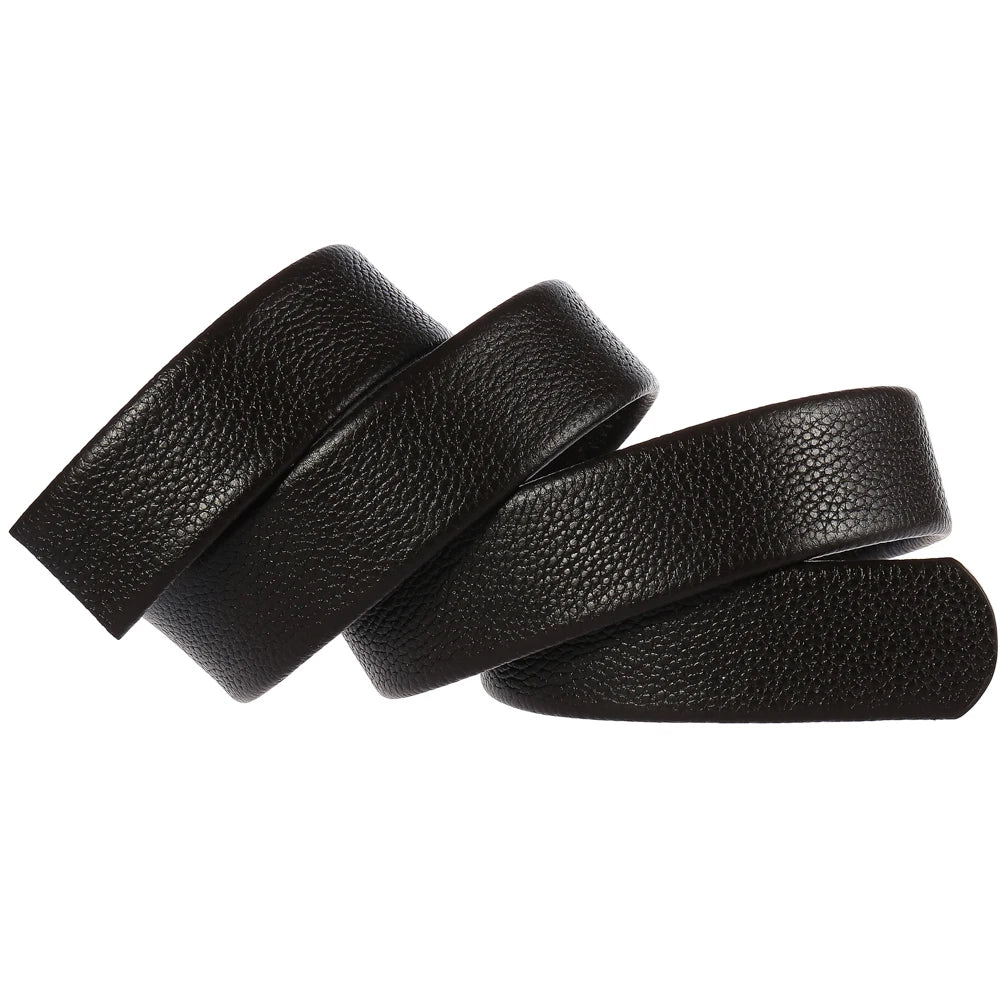 JMT-202058 Genuine Cowhide Automatic Buckle Belt for Men, Style LY36-131