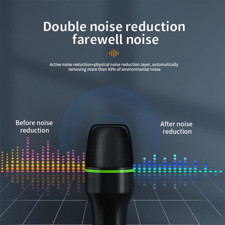 JMT-202122 USB Condenser Microphone for Live Recording with Tripod and Noise Reduction