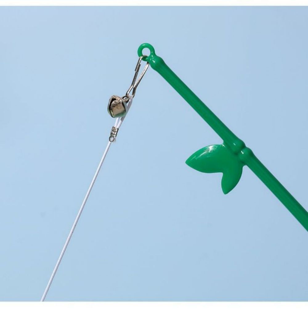 JMT-202314 Interactive Cat Feather Wand with Bell - Durable, Safe and Engaging Toy for Cats of All Ages