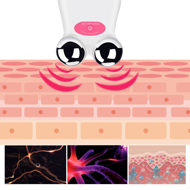 JMT-202442 Microcurrent Beauty Instrument for Home Use - Rechargeable & Compact Design, Enhances Skin Vitality