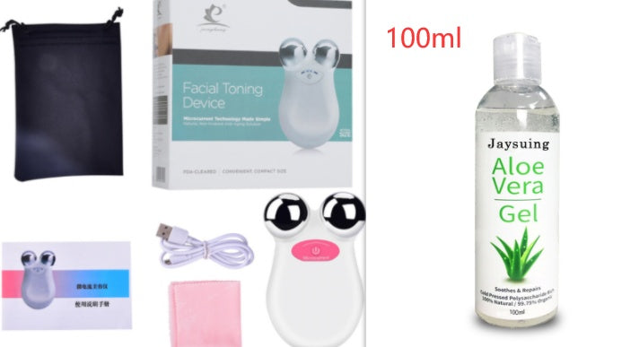 JMT-202442 Microcurrent Beauty Instrument for Home Use - Rechargeable & Compact Design, Enhances Skin Vitality