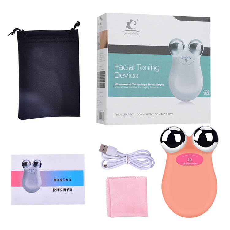 JMT-202442 Microcurrent Beauty Instrument for Home Use - Rechargeable & Compact Design, Enhances Skin Vitality