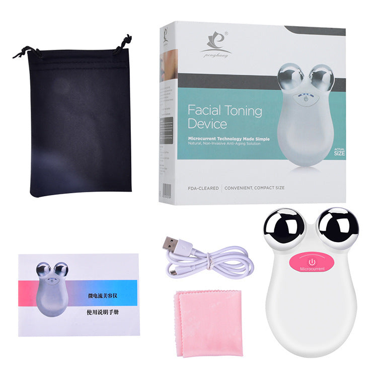 JMT-202442 Microcurrent Beauty Instrument for Home Use - Rechargeable & Compact Design, Enhances Skin Vitality