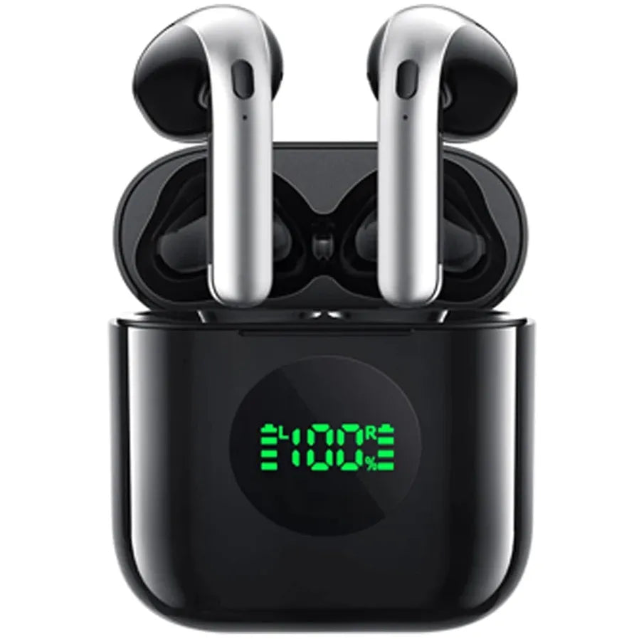 JMT-202634 TWS Gaming Wireless Earbuds with LED Display – High-Performance Bluetooth Headset for Mobile and Gaming Use