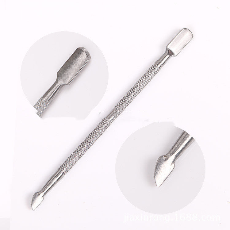 JMT-202762 Double-Headed Nail Remover with Semi-Circular Arc for Effective Manicure Care
