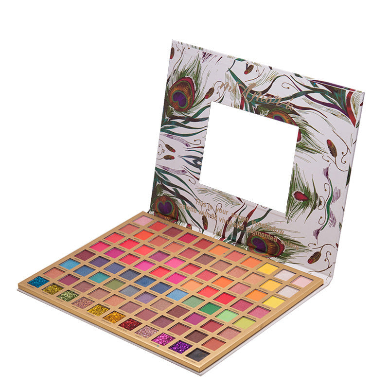 JMT-202890 88-Color Eye Shadow Palette - 39 Mattes, 39 Glitters & 10 Additional Glitters for Versatile Makeup Looks
