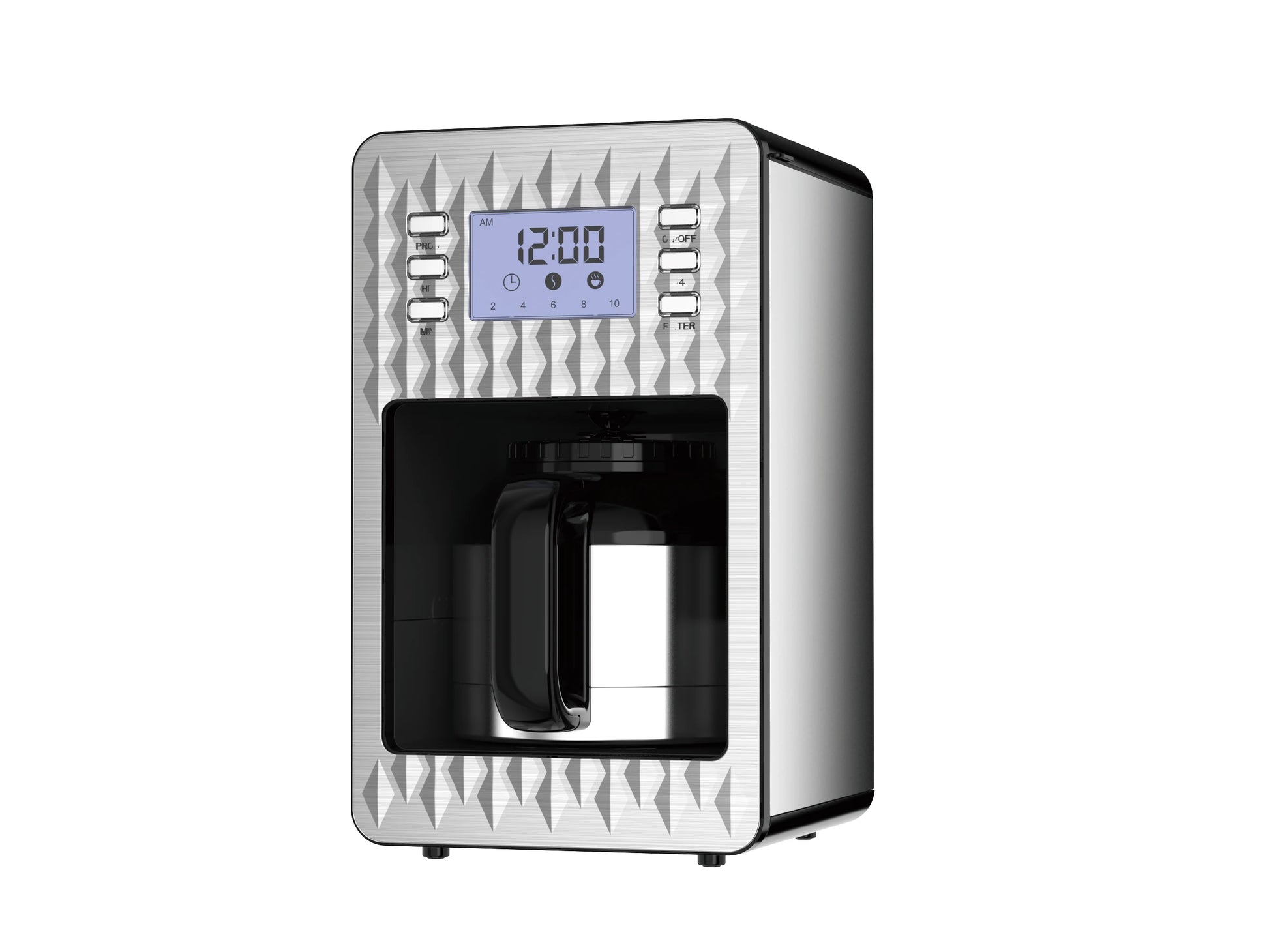 JMT-203274 Programmable 1.8L Drip Coffee Maker with Timer for Easy Brewing