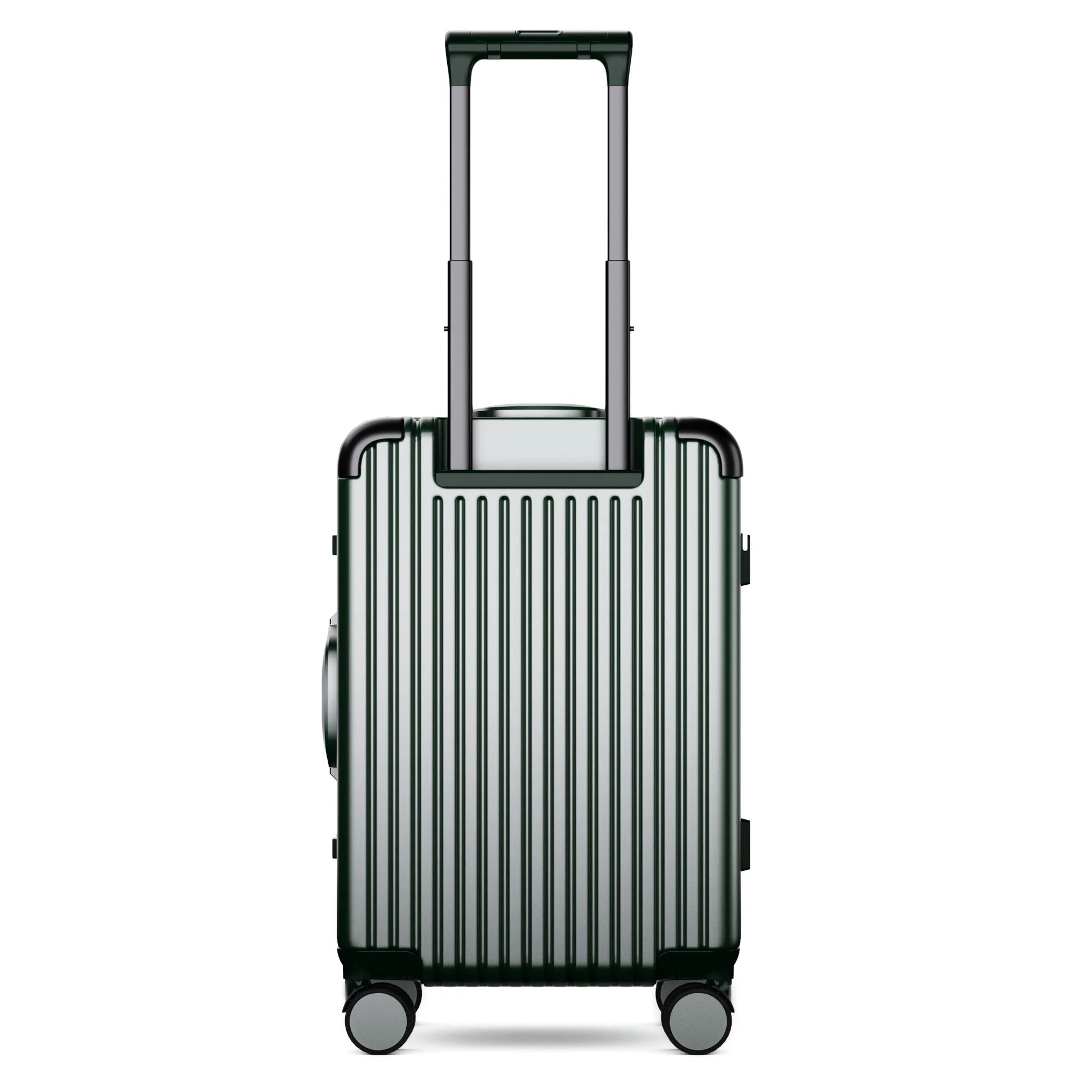 JMT-203338 3-Piece Aluminium Frame Travel Suitcase Set with Polycarbonate Trolley Case