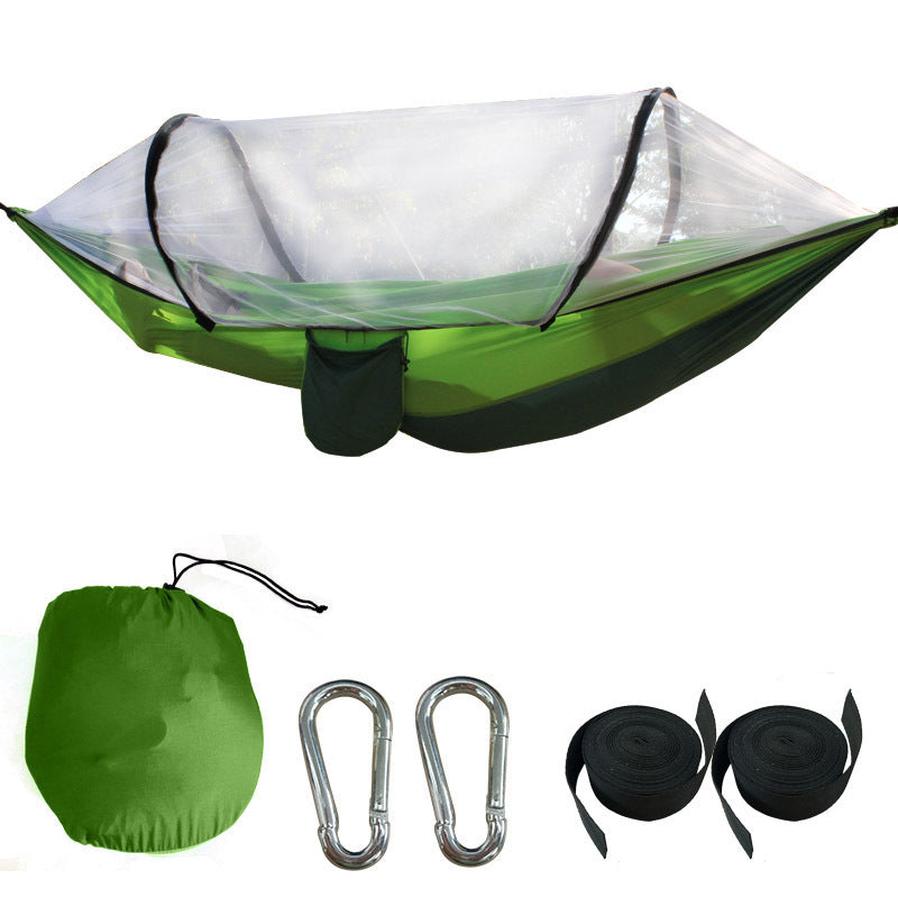 JMT-203338 Fully-Automatic Speed-Open Hammock with Insect Netting Solution