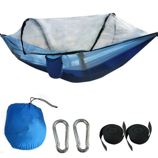 JMT-203338 Fully-Automatic Speed-Open Hammock with Insect Netting Solution