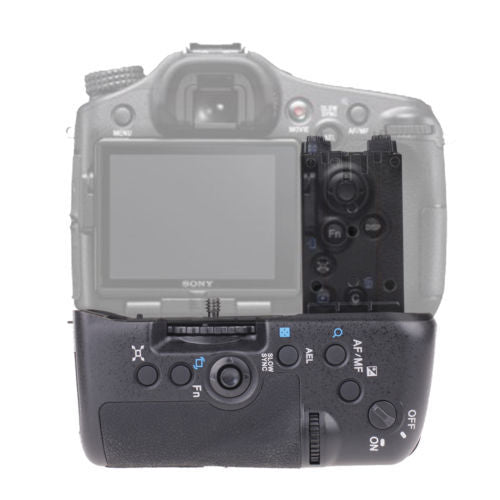 JMT-203402 Sony Camera Battery Case for SLR Handle - Compatible with SLT-A77V, SLT-A77, SLT-A77 II, SLT-A99 II - Engineering Plastic Construction, Long-Lasting Power