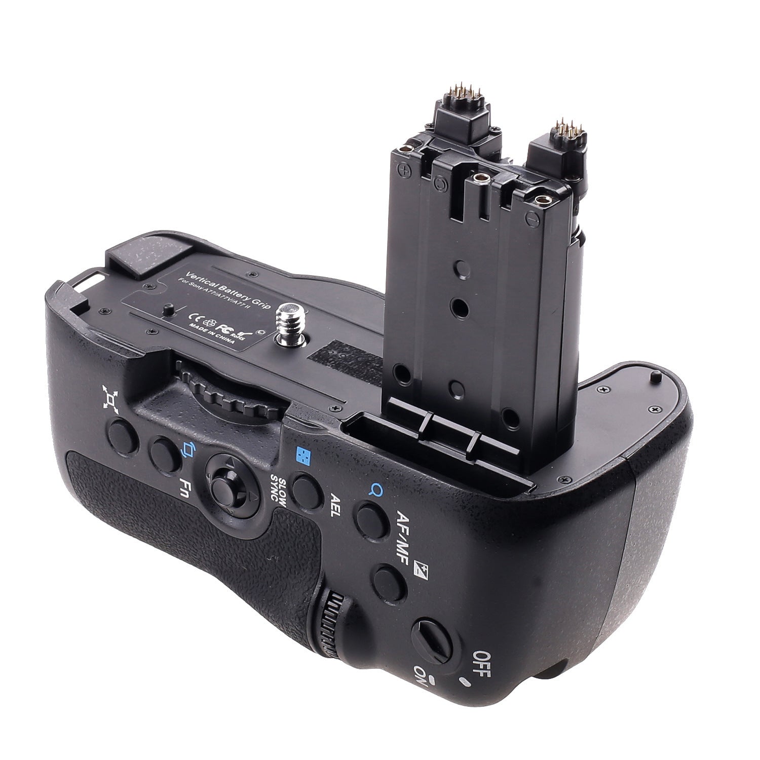 JMT-203402 Sony Camera Battery Case for SLR Handle - Compatible with SLT-A77V, SLT-A77, SLT-A77 II, SLT-A99 II - Engineering Plastic Construction, Long-Lasting Power