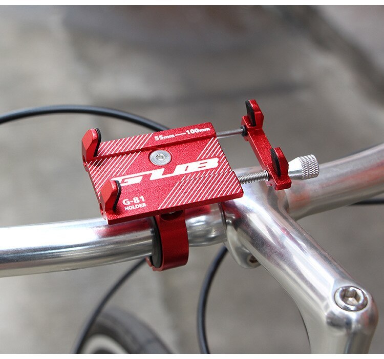 JMT-203466 360-Degree Rotating Bicycle Phone Holder for 3.5 to 6.2 Inch Phones, Fits Handlebar Diameters 22-31.8mm