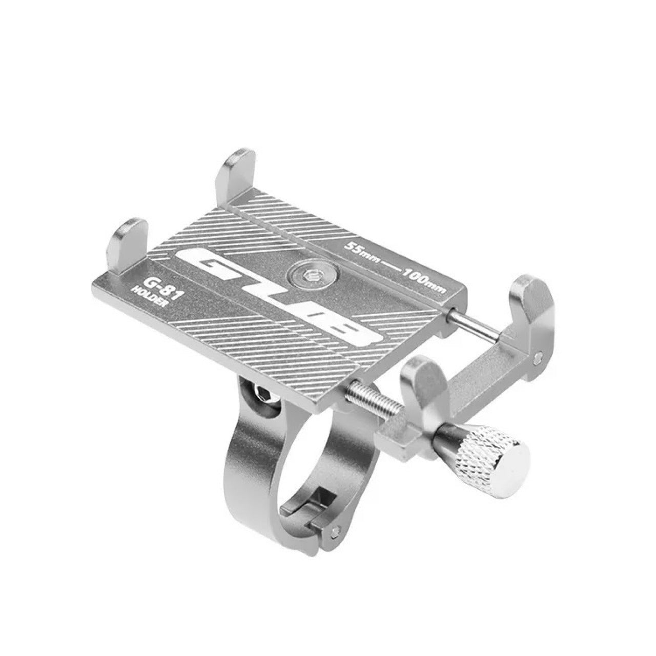 JMT-203466 360-Degree Rotating Bicycle Phone Holder for 3.5 to 6.2 Inch Phones, Fits Handlebar Diameters 22-31.8mm