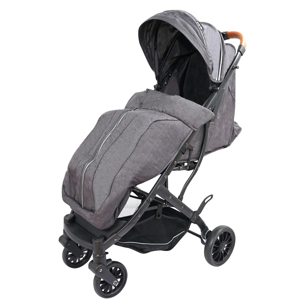 JMT-203466 Lightweight One-Hand Foldable Baby Stroller with Modern Design and Easy Maneuverability