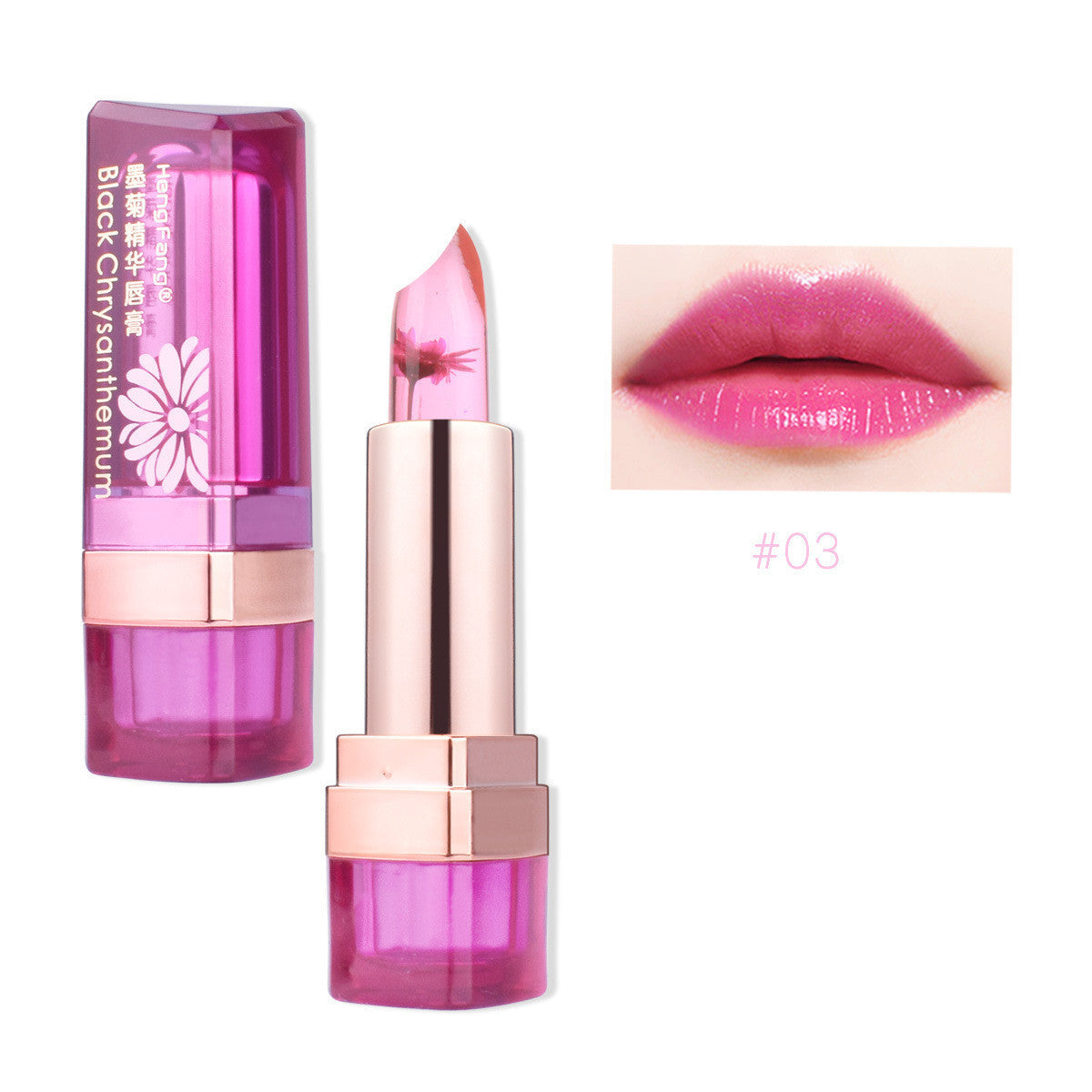 JMT-203722 Color Changing Moisturizing Lip Balm Jelly - Temperature Reactive Lipstick - 3.5G