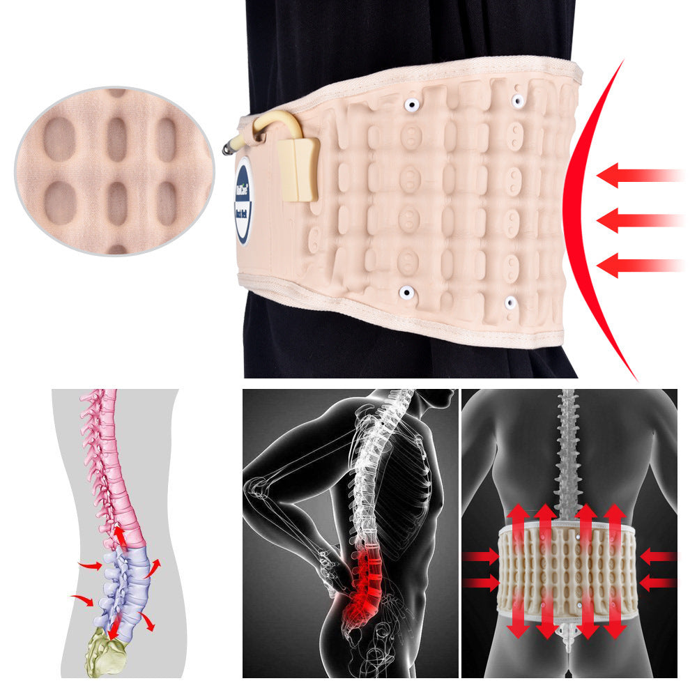 JMT-203850 Elderly Waist Support Belt for Inflatable Decompression and Spine Health, Adjustable Fit for Lumbar Protection