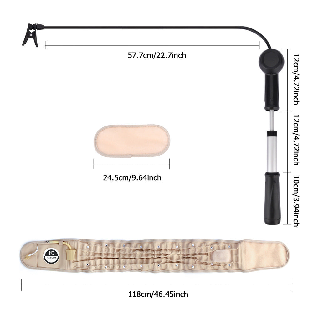 JMT-203850 Elderly Waist Support Belt for Inflatable Decompression and Spine Health, Adjustable Fit for Lumbar Protection