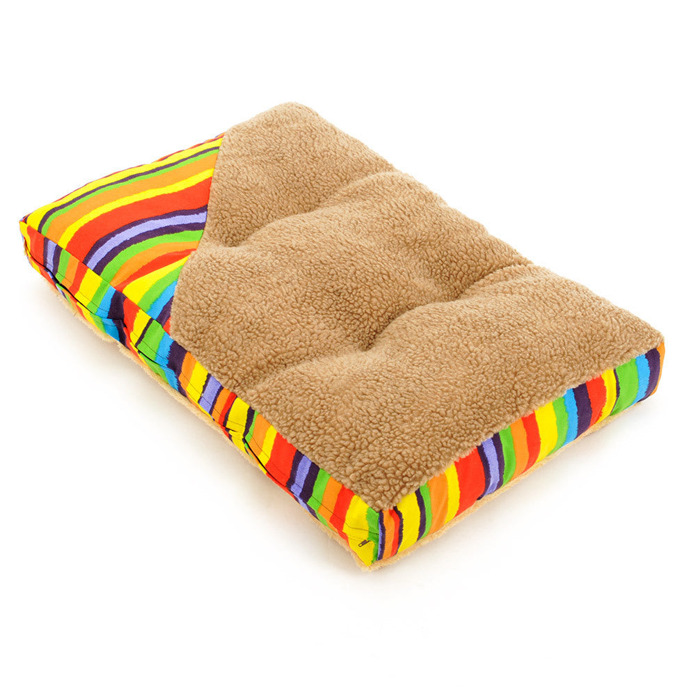 JMT-203914 Comfortable Suede Dog Mat Mattress - 90x75x17cm Seat Cushion for Pets
