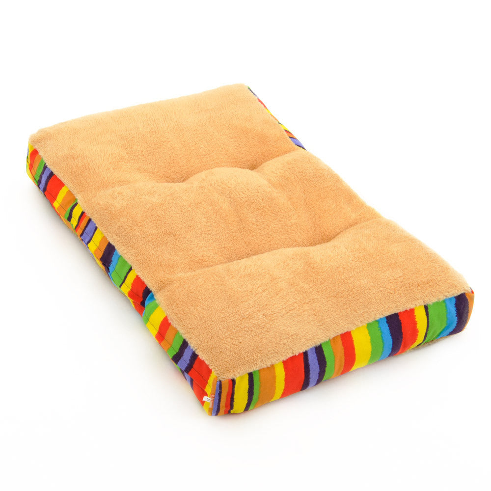 JMT-203914 Comfortable Suede Dog Mat Mattress - 90x75x17cm Seat Cushion for Pets