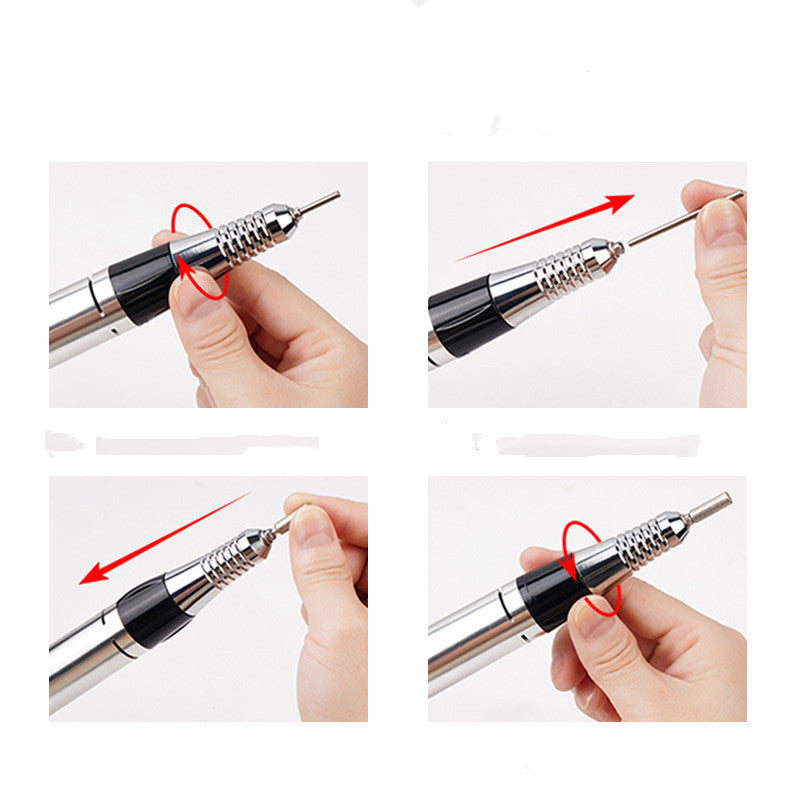 JMT-203914 Electric Nail Polisher with Foot Switch and Stepless Speed Control, 3000 RPM Nail Removing Tool